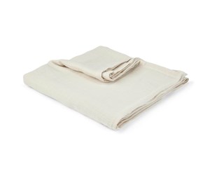 Babyutstyr - Nuuroo Barri muslin swaddle - White Onyx - NU184WO