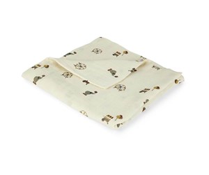 Babyutstyr - Nuuroo Barri muslin swaddle - Creme Circus - NU254CC