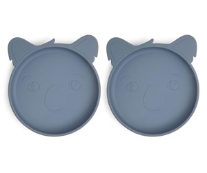 Babyutstyr - Nuuroo Akila silicone plate 2-pack -  Bering Sea - NU118BS