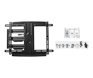 Veggmontering, AV-braketter & AV-møbler - Nedis TVWM6550BK bracket - full-motion - for TV - black 50 kg 80" 200 x 100 mm - TVWM6550BK