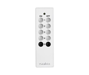 Smarthus - Nedis RF Smart Remote - remote control - black white - RFRC410WT