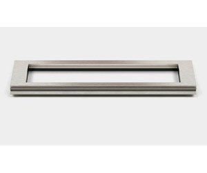 Dreneringsprodukter - Unidrain HighLine frame for freestanding drain unit 300/10 mm Brushed steel - 3910.0310