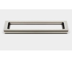 Dreneringsprodukter - Unidrain ClassicLine frame for free-standing drain unit 1000/8 mm Brushed steel - 3500.1008