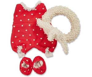 Dukker, Bamser & Utstyr - Smallstuff Doll Clothing Summer Suit with Shoes & Bathing Ring - 40010-43