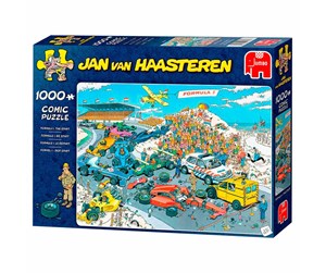 Puslespill - Jan van Haasteren Jigsaw Puzzle - Formula 1 The Start 1000 pcs. Gulv - 19093