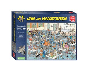 Puslespill - Jan van Haasteren Jigsaw Puzzle - Cat Show 2000st Gulv - 1110100033