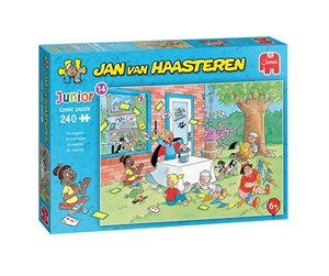 Puslespill - Jan van Haasteren Jigsaw Puzzle Junior The Magician 240 pcs. Gulv - 1110100035