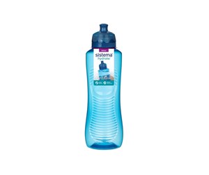 Kjøkkentilbehør - Sistema 800 ml Gripper Bottle - Blue - A850-2