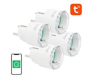 Smarthus - Gosund Smart plug WiFi  SP111 3680W 16A Tuya 4-pack - SP111-4