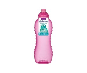 Kjøkkentilbehør - Sistema 460 ml Squeeze Bottle Pink - A785-5