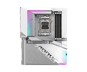 Hovedkort - GIGABYTE AORUS B650E STEALTH ICE Hovedkort - AMD B650 - AMD AM5 socket - DDR5 RAM - ATX - B650E A STEALTH ICE