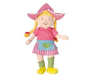 Dukker, Bamser & Utstyr - Bambolino Toys Cuddle Plush Fien and Teun - Farmer's wife Fien 35cm - 19220