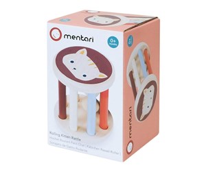 Babyleker - Mentari Rolling Kitten Rattle - MT7111