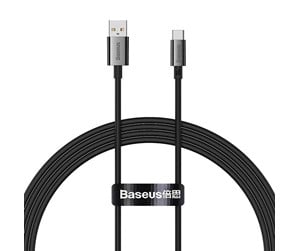 USB - Baseus Cable USB do USB-C  Superior 100W 1.5m (black) - P10320102114-01