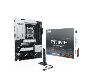 Hovedkort - ASUS PRIME X870-P WIFI Hovedkort - AMD X870 - AMD AM5 socket - DDR5 RAM - ATX - 90MB1IS0-M0EAY0