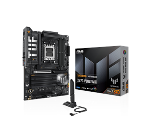 Hovedkort - ASUS TUF GAMING X870-PLUS WIFI Hovedkort - AMD X870 - AMD AM5 socket - DDR5 RAM - ATX - 90MB1IU0-M0EAY0