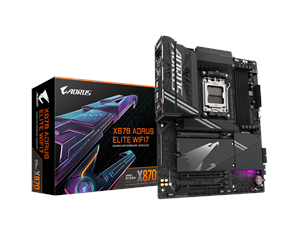 Hovedkort - GIGABYTE X870 AORUS ELITE WIFI7 Hovedkort - AMD X870 - AMD AM5 socket - DDR5 RAM - ATX - X870 A ELITE WIFI7