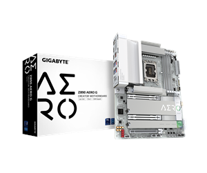 Hovedkort - GIGABYTE Z890 AERO G Hovedkort - Intel Z890 - Intel LGA1851 socket - DDR5 RAM - ATX - Z890 AERO G