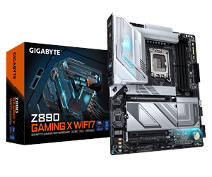 Hovedkort - GIGABYTE Z890 GAMING X WIFI7 Hovedkort - Intel Z890 - Intel LGA1851 socket - DDR5 RAM - ATX - Z890 GAMING X WIFI7