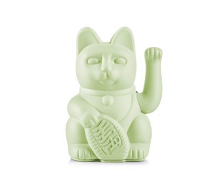 Dekorasjon - Donkey - Lucky Cat Maneki-Neko - Pastel green (330548) - 330548