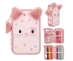 Skole - Depesche Princess Mimi Pencil Case KITTY LOVE - 0412803