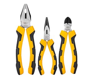 Verktøy - Deli Tools Universal pliers set Tools EDL2008-3 3 pcs - EDL2008-3