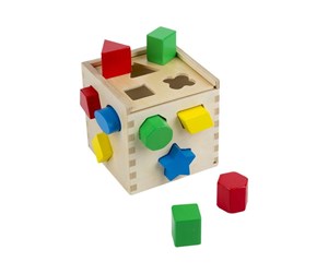 Babyleker - Melissa & Doug Shape Sorting Cube - 575