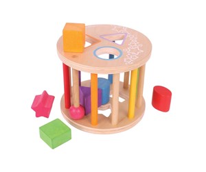 Babyleker - Bigjigs Wooden Shape Sorter - BB096