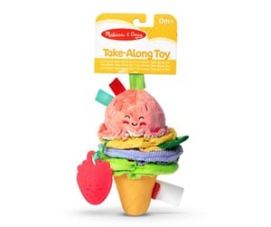 Babyleker - Melissa & Doug Ice Cream Take-Along baby hanging toy - 30750