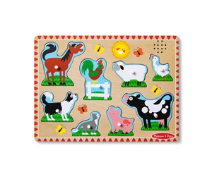 Babyleker - Melissa & Doug Farm Animals Sound Puzzle - 50204