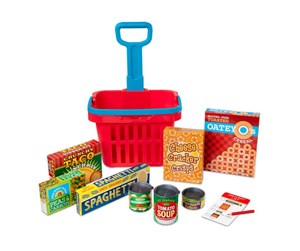 Lekekjøkken & Utstyr - Melissa & Doug Fill & Roll Grocery Basket Play Set - 14073