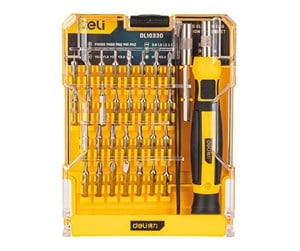 Verktøy - Deli Tools Precision Screwdriver set 33 pcs EDL103 - EDL1033D