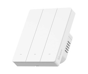 Smarthus - Sonoff M5-3C-80W WiFi Matter smart wall switch (3-channel for frame) - M5-3C-80W