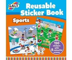 Kreative leker - Galt Reusable Sticker Book - Sports - 31000151