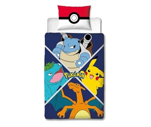 Reklameartikler - Pokemon - Adult Size 140 x 200 cm - Sengetøy - POK611