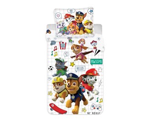 Reklameartikler - Paw Patrol - Junior Size 100x140 cm - Sengetøy - 5740007818462