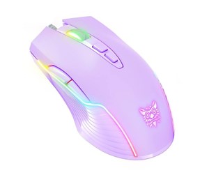 Mus - ONIKUMA RGB Wired Gaming Mouse CW905 Purple - Mus - 7 - Lilla med RGB - CW905 Wired Purple