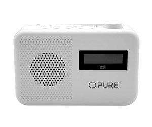 DAB, nettverks- og klokkeradio - PURE Elan One 2 - White - DAB+/FM - Mono - Hvit - 252518