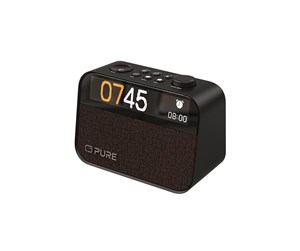 DAB, nettverks- og klokkeradio - PURE Moment - Coffee Black - DAB+/FM - Mono - Svart - 252448