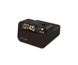 DAB, nettverks- og klokkeradio - PURE Moment Charge - Coffee Black - DAB+/FM - Mono - Svart - 252450