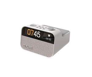 DAB, nettverks- og klokkeradio - PURE Moment Charge - Cotton White - DAB/DAB+ - Mono - Hvit - 252451