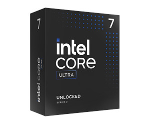 Prosessor/CPU - Intel Core Ultra 7 265K Arrow Lake-S Prosessor/CPU - 20 kjerner - 3.9 GHz - Intel LGA1851 - Intel Boxed (uten kjøler) - BX80768265K