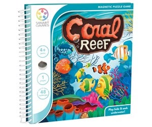 Brettspill & Puslespill - Smart Games Magnetic Travel - Coral Reef (Nordic) - SG2209