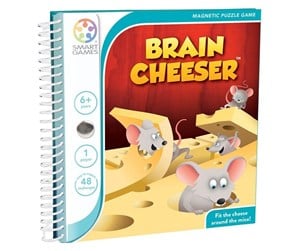 Brettspill & Puslespill - Smart Games Magnetic Travel - Brain Cheeser (Nordic) - SG1739