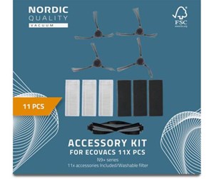 Robotstøvsuger - Nordic Quality Robotstøvsuger 11 Pcs Kit for Ecovacs - RFK002