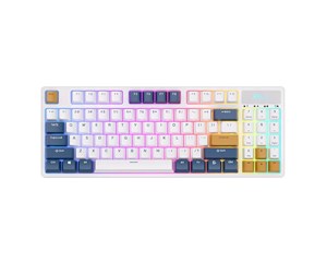 Tastatur - Royal Kludge RK89 RGB Mechanical Keyboard Lemon switch (white) - Gamingtastatur - Hvit - RK89 lemon switch