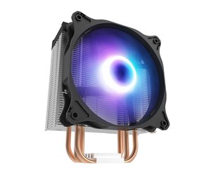 Prosessor-kjøler - Darkflash Darkair LED active CPU cooler (heatsink + fan 120x120) black - CPU Luftkjøler - Max 29 dBA - Darkair LED Black