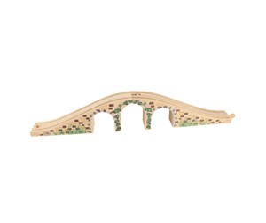 Treleker - Bigjigs Wooden Rails - 3 Arch Bridge - BJT111