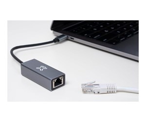 Nettverksadapter - XtremeMac - network adapter - USB-C - Gigabit Ethernet - XWH-ACE-13