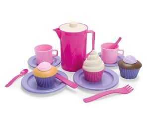 Lekekjøkken & Utstyr - Dantoy For My Little Princess Coffee & Cup Cake Set - 5545